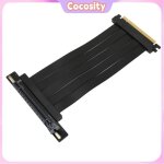 Cocosity rallonge de carte graphique pcie 4. 0 adaptateur haute vitesse 90 degrés noir Cocosity rallonge de carte graphique pcie 4. 0 adaptateur haute vitesse 90 degrés noir