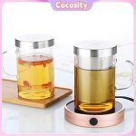 Cocosity tasse de th� en verre infuseur tasse de th� � th� en verre 450 ml borosilicate tasse de th� ...