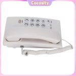 Cocosity t�l�phone c�bl� de bureau t�l�phone de bureau kxt504 cord� de bureau gps piece blanc