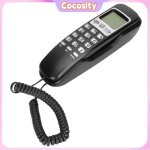 Cocosity tlphone cbl tlphone filaire recomposant cran lcd petit tlphone fixe filaire pour le ...