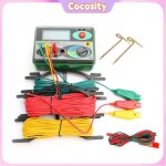 Cocosity testeur de r�sistance de terre testeur de r�sistance au sol compteur de r�sistance de mise � ...