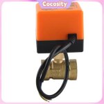 Cocosity vanne � billes motoris�e vanne � bille motoris�e en laiton vanne �lectrique � 2 voies dc 12 ...