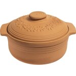 Cocotte browin - 770612 - cocotte ronde en argile - 4 l