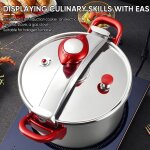 Cocotte minute 3 l - autocuiseur - �21. 5 cm - �paissi - antid�flagrant - inoxydable - cuisini�res � ...