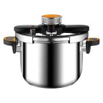 Cocotte - minute 4 l autocuiseur � ba�onnette �21 cm en acier inox autocuiseur induction couvercle intelligent ...