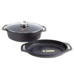 Cocotte napoleon - nap00177 - cocotte ovale 3 en 1 - l. 395cm bouchon verseur huile