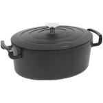 Cocotte ovale en fonte dacier émaillée - sitram - sitrabella - l31 cm - 65l Cocotte ovale en fonte dacier émaillée - sitram - sitrabella - l31 cm - 65l