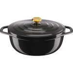 Cocotte en fonte ovale 30x23cm (57l) - tefal - compatible induction - rev�tement c�ramique