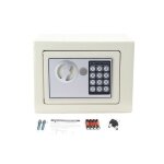 Coffre - fort � combinaison - alightup - coffre fort electronique de s�curit� en acier + cl�s + code ...