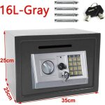Coffre - fort électronique de mot de passe dayplus serrure de boîte de rangement sûre numérique 35x25x25 ... Coffre - fort électronique de mot de passe dayplus serrure de boîte de rangement sûre numérique 35x25x25 ...