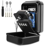 Coffre - fort mural pour cl�s dext�rieur grande bo�te � cl�s avec combinaison � 4 chiffres coffre � cl�s ...