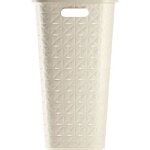 Coffre  linge - curver - softex - 56 l - beige