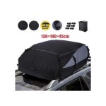 Coffre de toit pliable 600d - universel - 130�100�45 cm - imperm�able - facile � installer