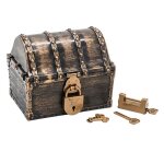 Coffre au trsor pirate pour enfants bote de rangement vintage pour bijoux jouets pour enfants coffre ...