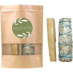 Encens naturel - sauge blanche & palo santo - purification & s�r�nit� - 10 cm