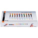 Peinture  lhuile - royal talens - cobra study - coffret 10 tubes - diluable  leau