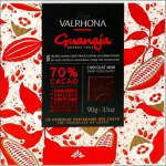 Coffret de 18 carrs de chocolat noir guanaja 90gr valrhona