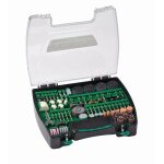 Coffret de 200 pcs pour meuleuse droite - hitachi 753948 - disques de ponage meules fraises etc.
