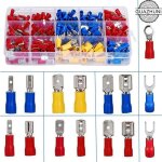 Coffret 280 cosses électriciencosses electriques a sertir 280 pcs cosse electrique isolée connecteurs ... Coffret 280 cosses électriciencosses electriques a sertir 280 pcs cosse electrique isolée connecteurs ...