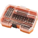 Coffret 45 pièces accessoires perçage et vissage forets hss et embouts a7234 - black + decker Coffret 45 pièces accessoires perçage et vissage forets hss et embouts a7234 - black + decker