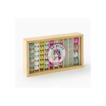 Coffret 60 billes licornes verre colore - calots pepites plates et rondes - multicolore rare - jouet ...