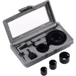 Coffret 8 scies cloches - bosch - hss bimetal -  22 / 25 / 29 / 35 / 38 / 44 / 51 / 68 mm