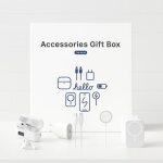 Coffret accessoires 4 - en - 1 ? �couteurs sans fil + chargeur 20w induction + batterie externe - compatible ...