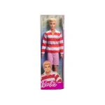 Coffret barbie : ken blond avec short et polo - poup�e mannequin - set fille avec 1 carte animal