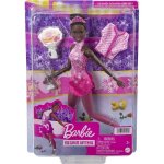 Coffret barbie - barbie - patineuse artistique - 1 poup�e - 3 accessoires - 1 carte offerte