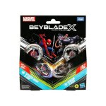 Coffret beyblade 2 toupies et 2 lanceurs : spider - man 3 - 60f et venom 3 - 80n - type attaque et d�fense ...