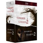 Coffret blu - ray horreur 4 films : annabelle 1 et 2 conjuring 1 et 2
