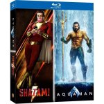 Coffret blu - ray nouveaux héros : aquaman / shazam ! Coffret blu - ray nouveaux héros : aquaman / shazam !