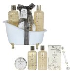 Coffret cadeau bain luxe dor� relaxant ? coffret bien - �tre 5pcs
