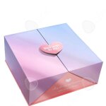 Coffret cadeau  double porte love dgrad rose et violet pour la fte des mres un anniversaire un mariage ...