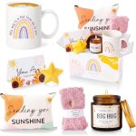 Coffret cadeau femmeide cadeaux anniversaire set de tasses positif pour amie prsent pour meilleure ...