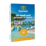 Coffret cadeau homair - un week - end inoubliable au camping - evasion de 2 nuits pour 2  6 personnes ...