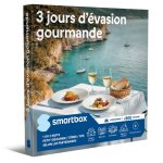 Coffret cadeau smartbox - 3 jours d�vasion gourmande - 1 ou 2 nuits avec petit - d�jeuner d�ner ou spa ...