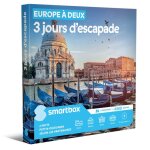 Coffret cadeau smartbox - europe  deux - 3 jours descapade - 2 nuits petits - djeuners selon les partenaires ...