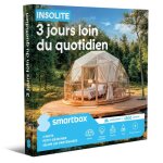 Coffret cadeau smartbox - insolite 3 jours loin du quotidien - 1 ou 2 nuits nuits avec petit - djeuner ...