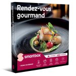 Coffret cadeau smartbox - rendez - vous gourmand - 1 repas gourmand pour 2 personnes