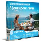 Coffret cadeau smartbox - sjour en amoureux 3 jours pour rver - 1 ou 2 nuits nuits avec petit - djeuner ...