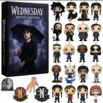 Coffret cadeau surprise dcorations de sapin de nol pendentifs en acrylique - thme sombre 2d ensemble ...