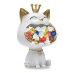 Vide - poche déco chat blanc et son assortiment de 20 chocolats lindor de lindt idée cadeau originale ... Vide - poche déco chat blanc et son assortiment de 20 chocolats lindor de lindt idée cadeau originale ...
