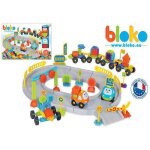Coffret circuit de course auto avec 115 bloko et 2 voitures de course Coffret circuit de course auto avec 115 bloko et 2 voitures de course