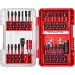 Coffret dembouts de vissage magn�tique - febest - 27 pi�ces - acier s2 - 50 mm - noir - torx / phillips ...