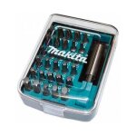 Coffret dembouts de vissage - makita - 30 embouts courts - porte - embout magn�tique - acier - torx