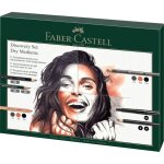 Coffret dessin - faber - castell - crayons polychromos pitt pastell charbon + accessoires Coffret dessin - faber - castell - crayons polychromos pitt pastell charbon + accessoires