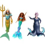 Coffret disney la petite sirne avec ariel le roi triton et ursula