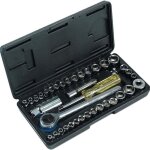 Coffret � douilles - boxelec - 39 pi�ces - noir