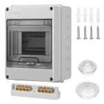 Coffret electrique etanche?ip65 avec 1 rang�e de 5 modules?tableau electrique?boitier etanche electrique ...